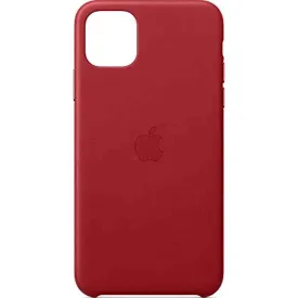 Apple Leather Case (for iPhone 11 Pro Max) - (Product) RED