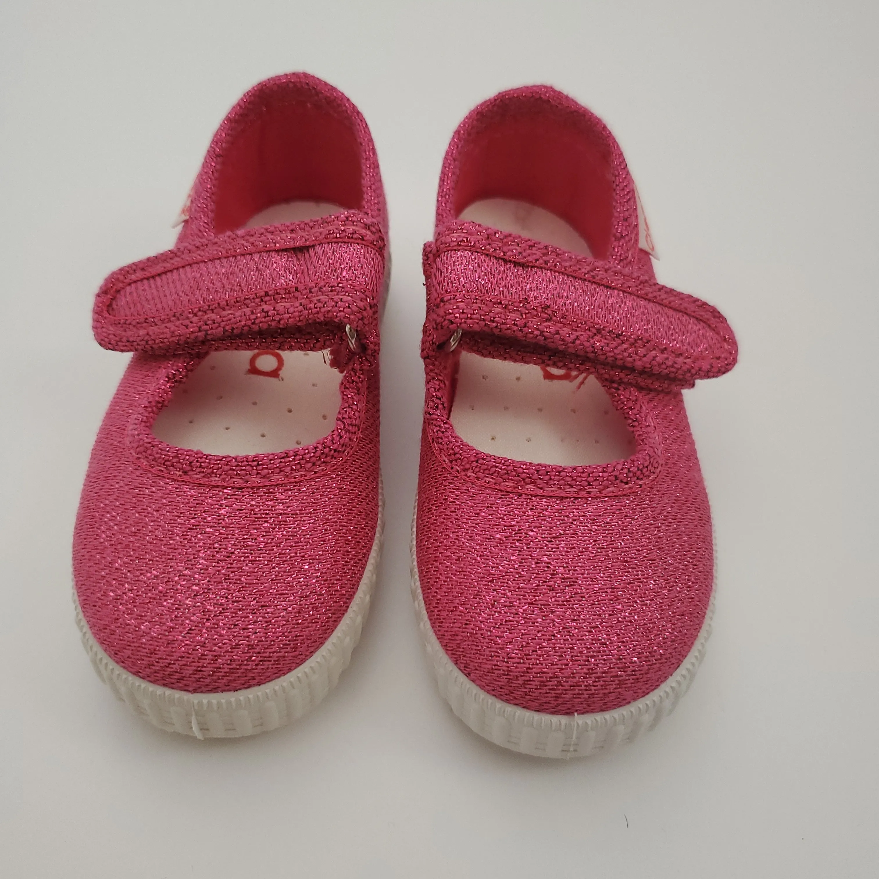 Cienta Canvas Mary Jane in  Sparkle, 56013