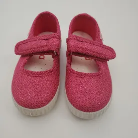 Cienta Canvas Mary Jane in  Sparkle, 56013
