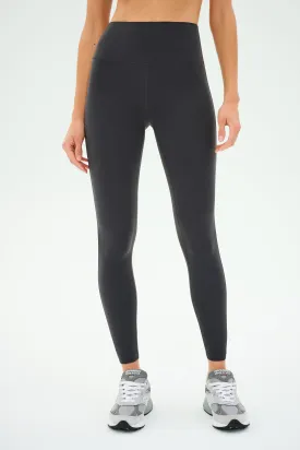 Clare High Waist Rigor 7/8 - Graphite/White
