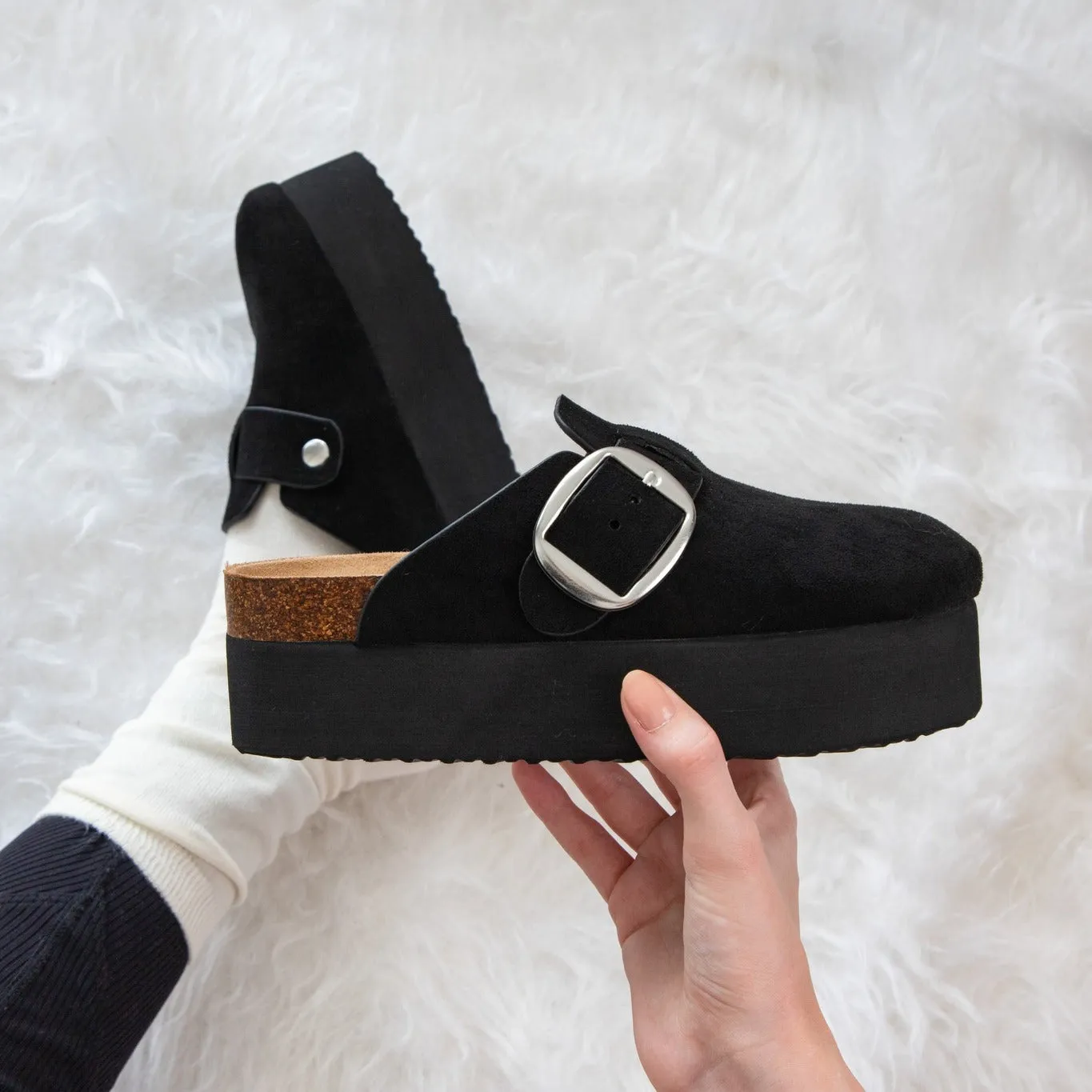 Jasmine Platform Clog Shoes