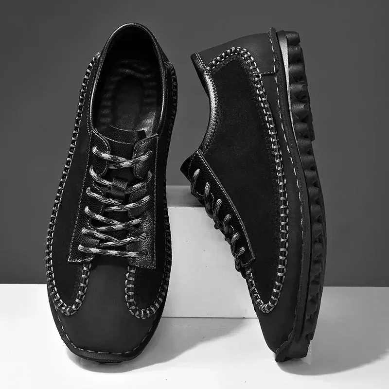 Powell - Patched Leather Shoes