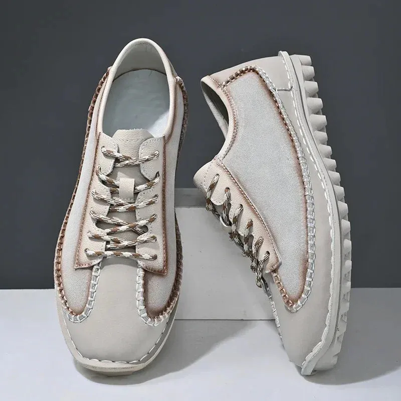 Powell - Patched Leather Shoes