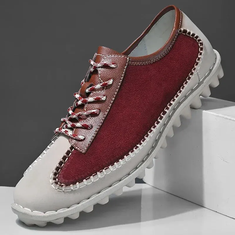 Powell - Patched Leather Shoes