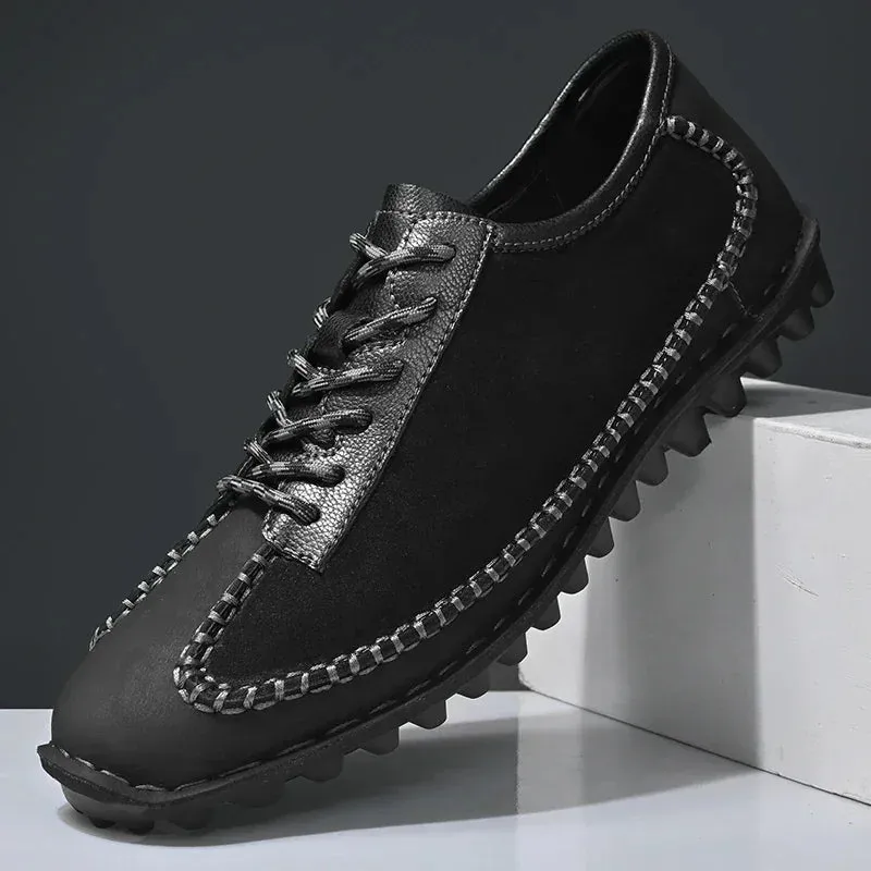 Powell - Patched Leather Shoes