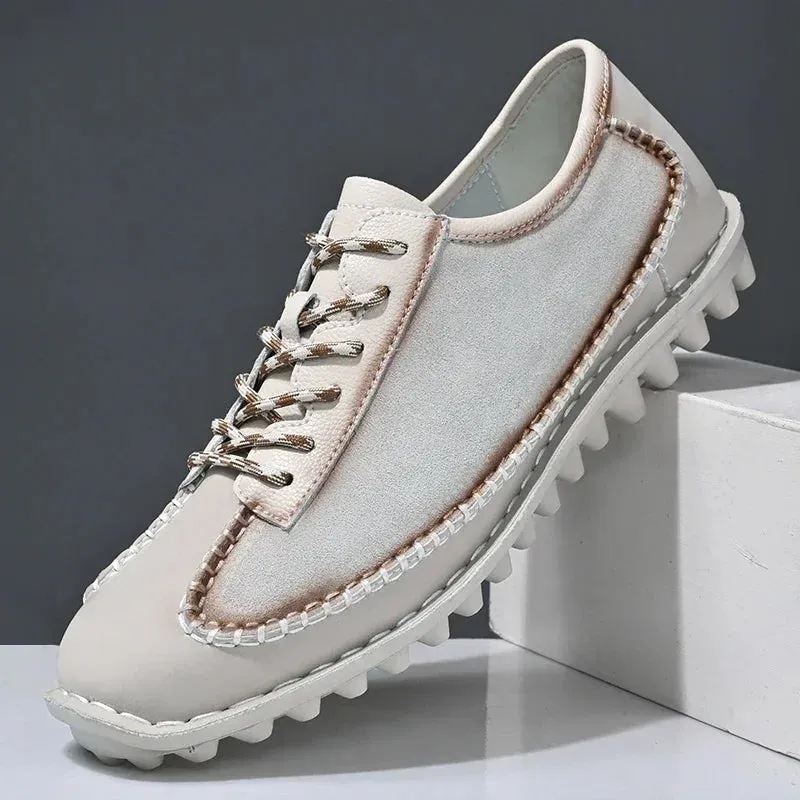 Powell - Patched Leather Shoes
