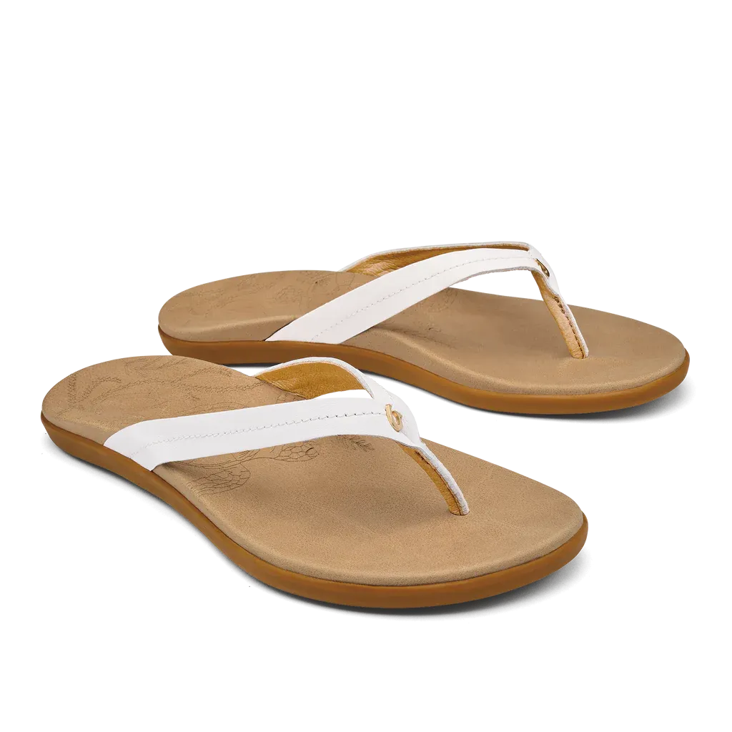 Women's Honu Leather Beach Sandals